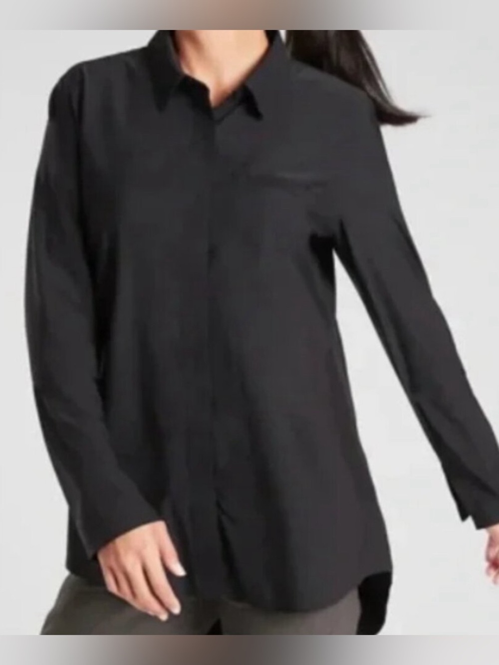 Athleta Urbanite Top Black Size 2 X- EUC
